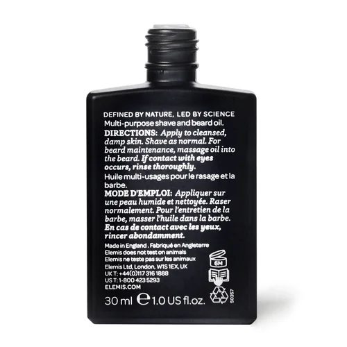 Smooth Result Shave and Beard Oil 30ml image 3