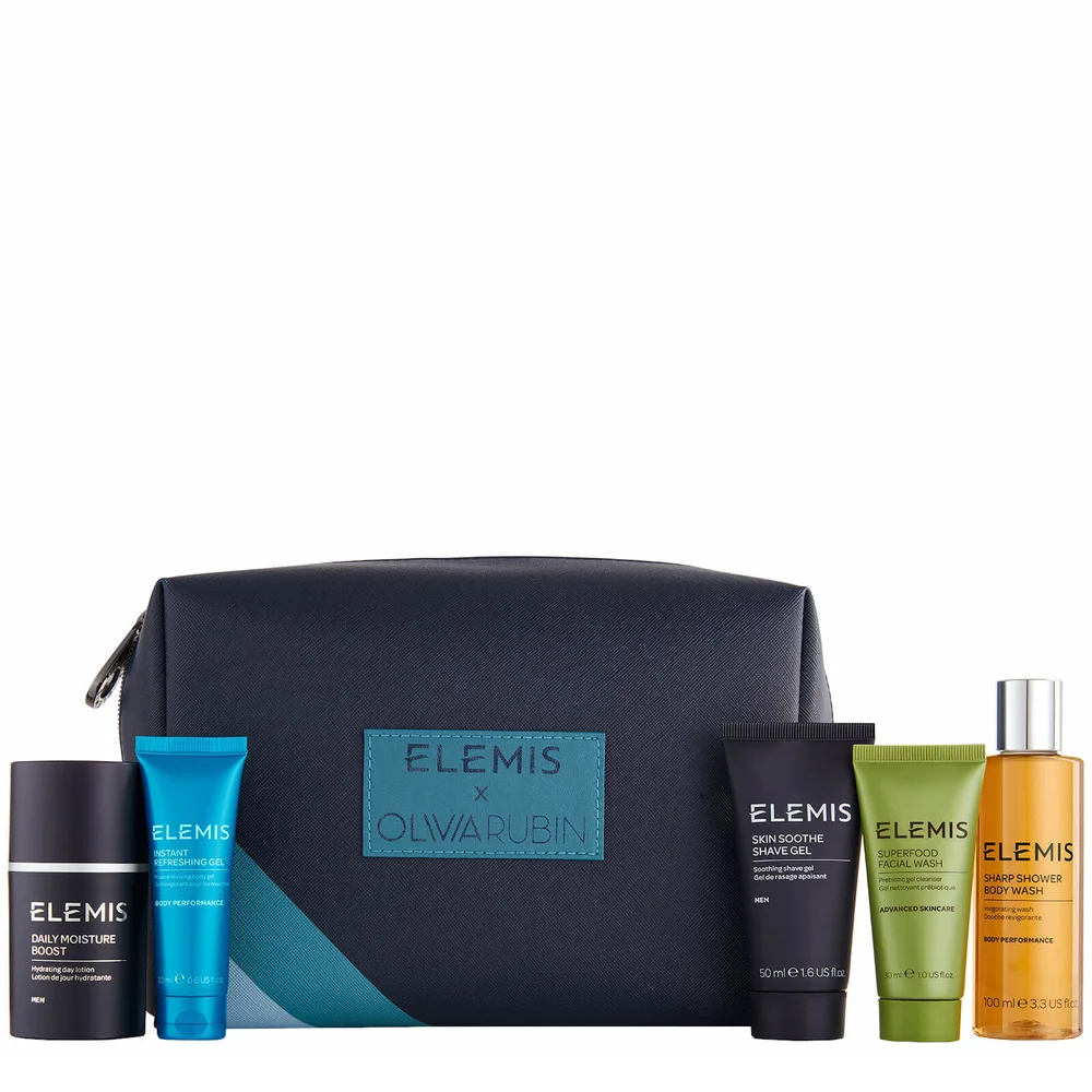 Coffret de voyage Elemis x Olivia Rubin pour homme en édition limitée image 1