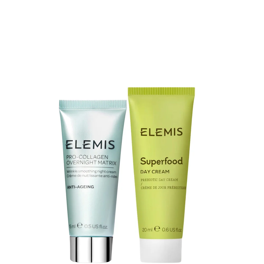 Elemis Day cream 20ml and overnight matrix 15ml bundle gift set image 1
